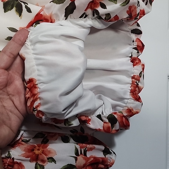 Floral Women's Shirt size Large - Picture 8 of 12